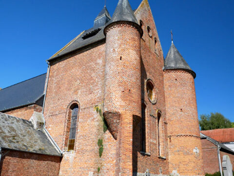 Malzy Église Sainte-Aldegonde